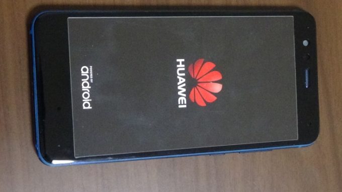 Huawei P10 Liteの修理が成功した写真